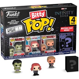 FUNKO POP Marvel Avengers Bitty Pop Hulk Confezione da 4 mini personaggi