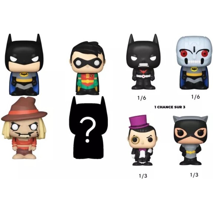 FUNKO POP DC Comics Bitty Pop Batman 4-Pack Mini Figures