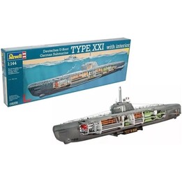 Revell sottomarino tedesco U-Boat tipo XXI 05078 Kit modello 1:144
