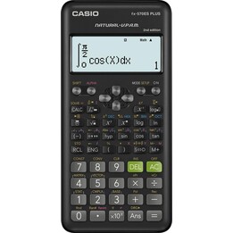Calculadora científica Casio FX-570ES PLUS-2 417 funções preta