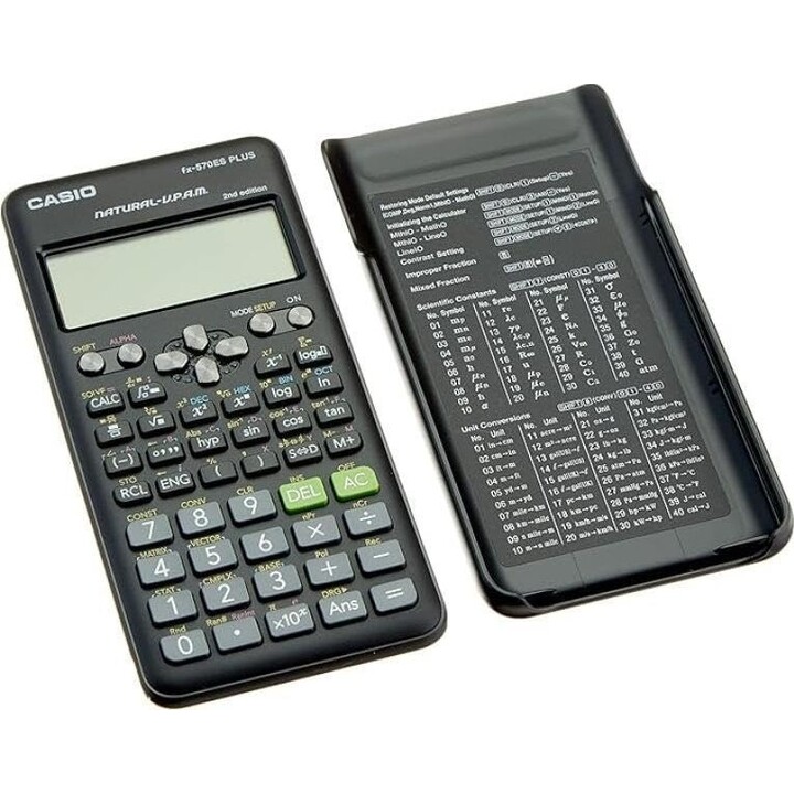 Casio FX-570ES PLUS-2 Calculadora Científica 417 Funciones Negra