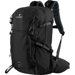 Alpinus Ornak 30 Mesh Backpack 738601 Sac à dos de randonnée en plein air noir