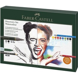 Faber-Castell Alberto Durero Acuarela Juego de técnicas mixtas FC-117520 - 12 piezas