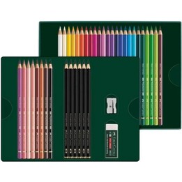 Faber-Castell Set regalo Polychromos & Pitt Graphite Matt FC-210053 40 pezzi