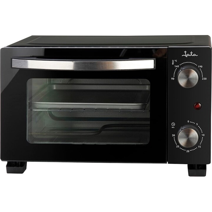 JATA JEHN0910 Elektrogrill-Ofen 10 l, 800 W, schwarz