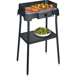 Severin PG 008594 Elektrischer Standgrill, schwarz