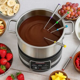 GASTROBACK Fondue MultiCook 4 en 1 42568 y placa calefactora