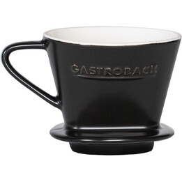 GASTROBACK 90360 Filtro per caffè americano in porcellana, misura 1x4