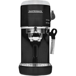 Máquina de café expresso GASTROBACK 42718 Design Piccolo, preta