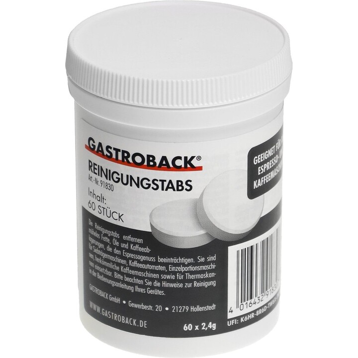 GASTROBACK 91830 Cleaning Tablets for Coffee Machines