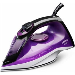 Plancha de vapor Zelmer ZIR1515 80104792P, 2400 W, violeta