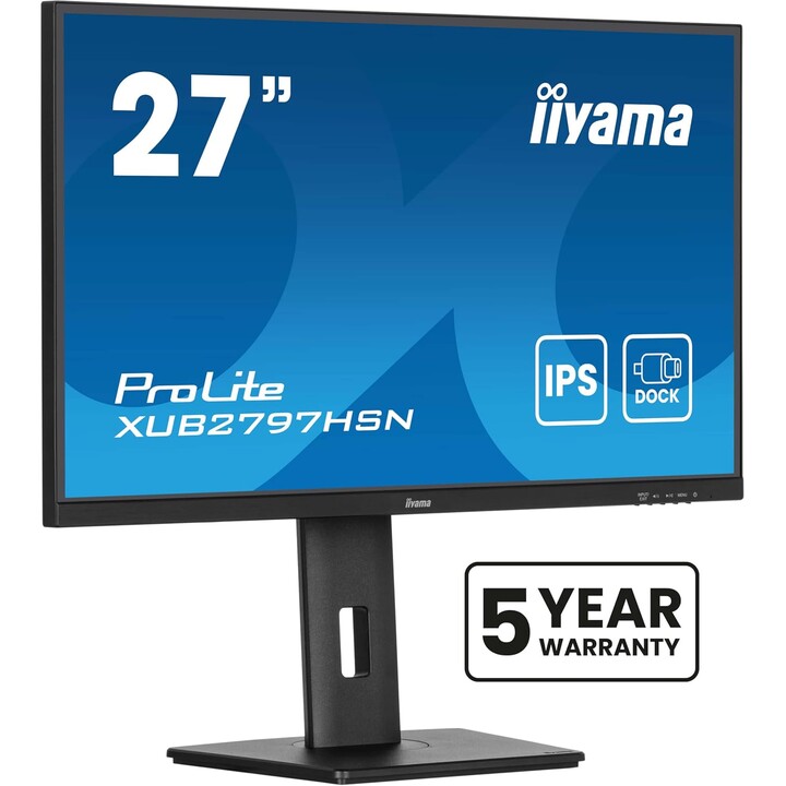 Iiyama Prolite Xub2797hsn-b2 Pantalla Para Pc 68,6 Cm (27") 1920 X 1080 Pixeles Full Hd Led Negro