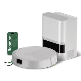 Saugroboter iRobot Roomba 115 Combo + Auto-Empty-Station Weiß