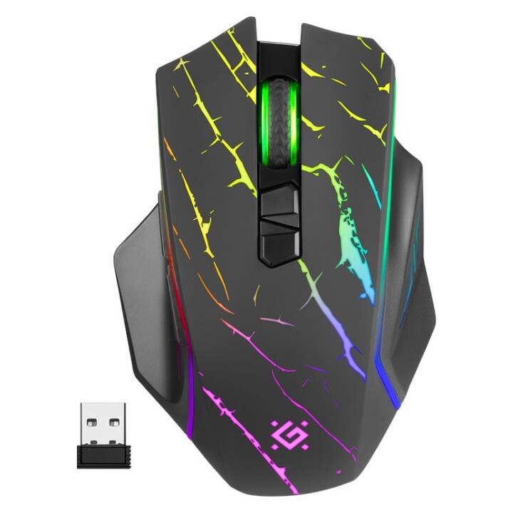 DEFENDER RATÓN GM-503 URAN OPTIC RF RGB 3200 ppp 8P