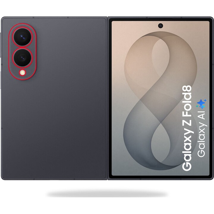 Protetor de câmera de vidro temperado Mobilize para Samsung Galaxy Z Fold 8