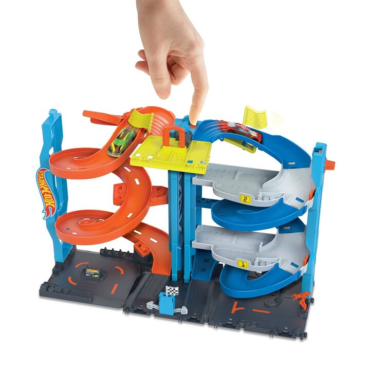 Hot Wheels City Racing Tower Track for Toy Cars +4 years