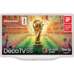 Téléviseur Hisense 43S5Q Deco QLED Quantum Dot 43
