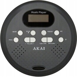 Lettore CD portatile AKAI ACDP-200 PLUS con display LCD