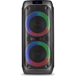 Altoparlante Bluetooth portatile NGS Wildbanger 3 con USB, AUX e RGB, 240 W, nero