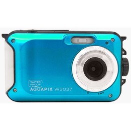 Cámara digital resistente al agua Easypix Aquapix W3027 Wave, color azul hielo, 10035