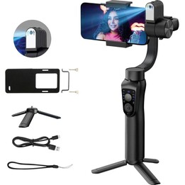 GoXtreme GX4 Hand-Gimbal-Stabilisator mit Gesichtsverfolgung 55245