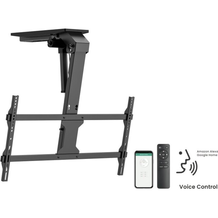 Sbox CPLB-M0748 Motorized Ceiling TV Mount 43-86 Max 45kg