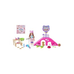 Set de parque de patinaje Barbie Chelsea HJY35 /4