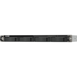 QNAP TS-432XeU NAS, 4 baias SATA, processador AnnapurnaLabs Alpine AL524 Quad-Core de 2,0 GHz, 4 GB de memória DDR4, 1 porta SFP