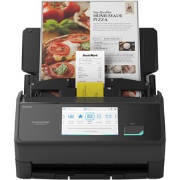 Ricoh ScanSnap iX2500 A4-Dokumentenscanner mit Duplexfunktion, 45 Seiten pro Minute, WLAN, USB, schwarz