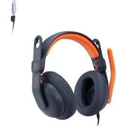 Logitech Zone Learn Wired Over-Ear Headset Blue