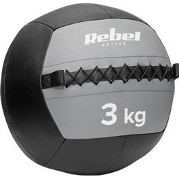 Rebel RBA-3107-3 Medicine Exercise Ball 3kg Black