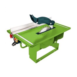 Verto 52G219 serra de mesa 800 W 200 mm verde