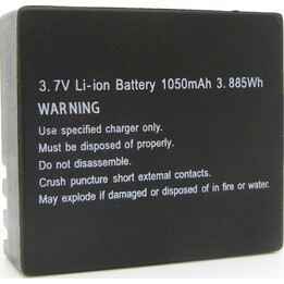 Batteria GoXtreme da 1050 mAh 3,7 V per GoXtreme Vision DUO 01477