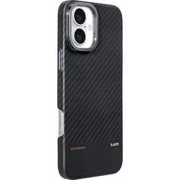 Schutzhülle Laut Kev für iPhone 16 (schwarz)