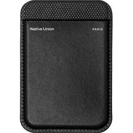 Native Union MagSafe Leather Wallet (Black)