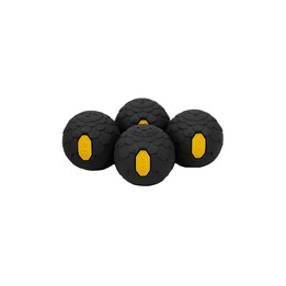 Helinox Vibram Ball Feet Set 45 mm per sedia da campeggio - nero