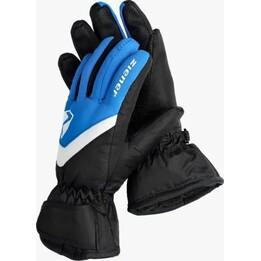 Gants de ski d'hiver imperméables pour enfants Ziener Loriko AS Junior 475882 - Bleu Perse, XS