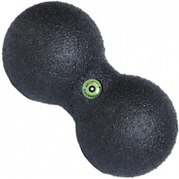 Blackroll DuoBall A000498 Double Foam Massage Roller Ball - 8cm, Black