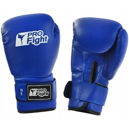 Guantoni da boxe in pelle da allenamento ProFight Dragon MB-R2014 - Blu, 10 oz