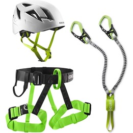 Kit de segurança para escalada em via ferrata Edelrid Joker IV 00122916 - Cores variadas