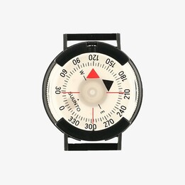 Suunto M-9 Boussole de navigation magnétique Noir, Blanc