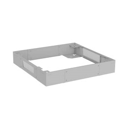 Socle pour armoires debout 600x600 19" (FF01 & FF02) gris Lanberg