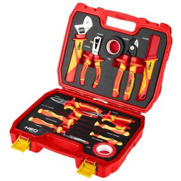 Neo Tools 01-315 set elettricista in valigetta 13 pezzi