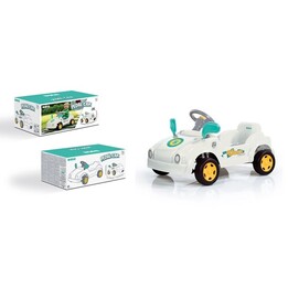 DOLU auto na pedały białe w kartonie 2684