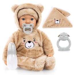 Bebê Piccolina Bayer 42cm chorando 94230AB 21293