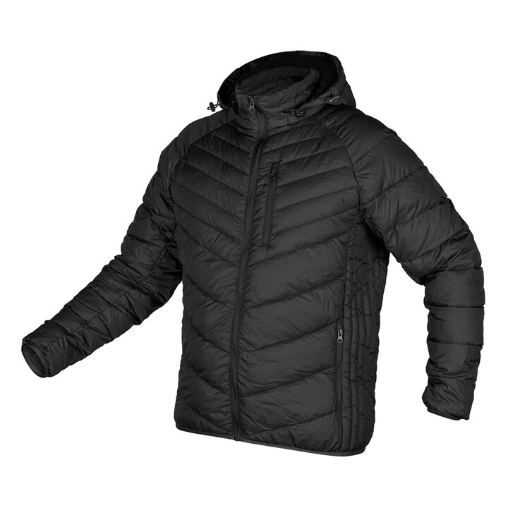 Mix&Match jacket, quilted, down-filled, lightweight, black, size XL