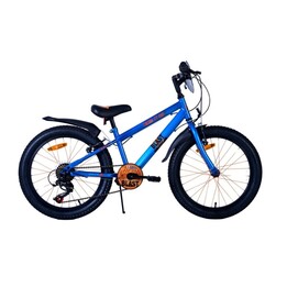 Bicicleta Nerf de 20", color azul satinado, 7 velocidades, 22078-IT