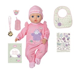 Muñeca interactiva BABY ANNABEL de 43 cm, 706626