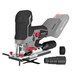 Energy+ 18V brushless, lithium-ion jigsaw, battery not included.