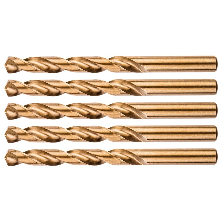 Brocas metálicas HSS-Co de 11,0 mm, 5 unidades.